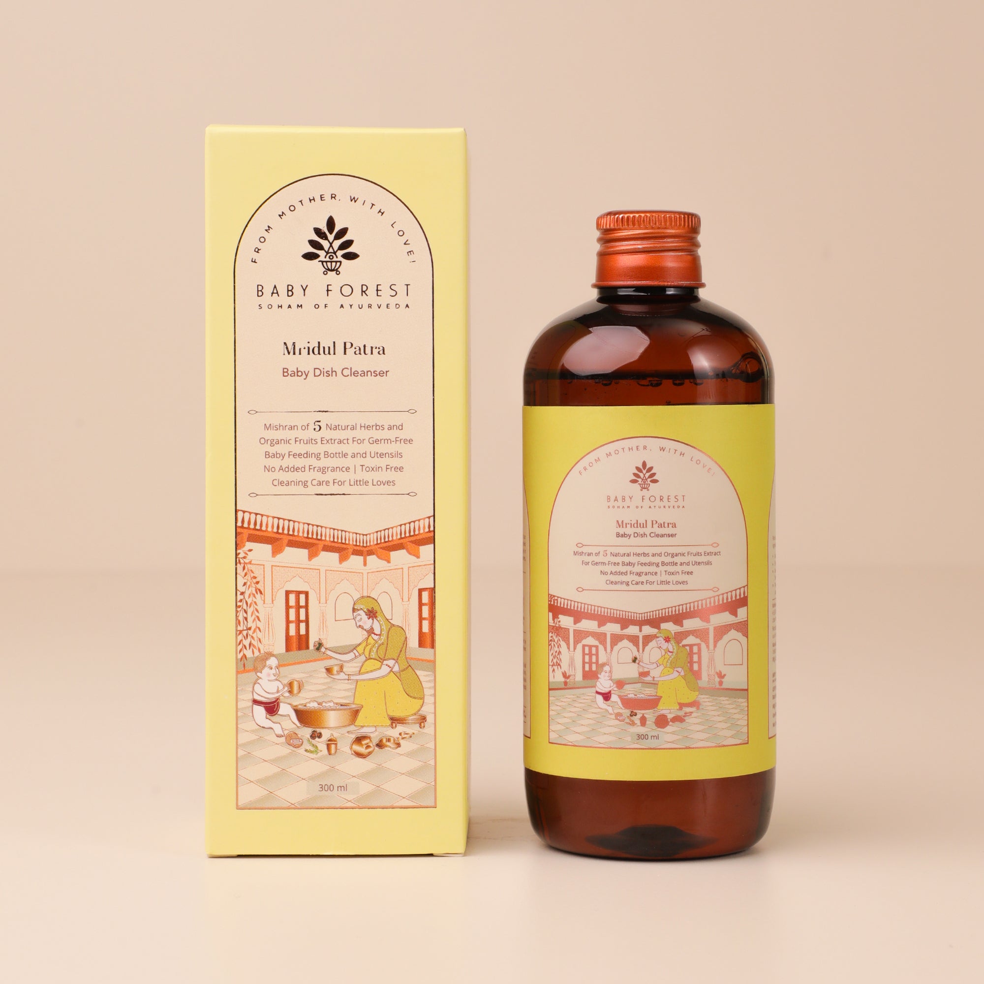 Mridul Patra Ayurvedic Baby Dish Cleanser