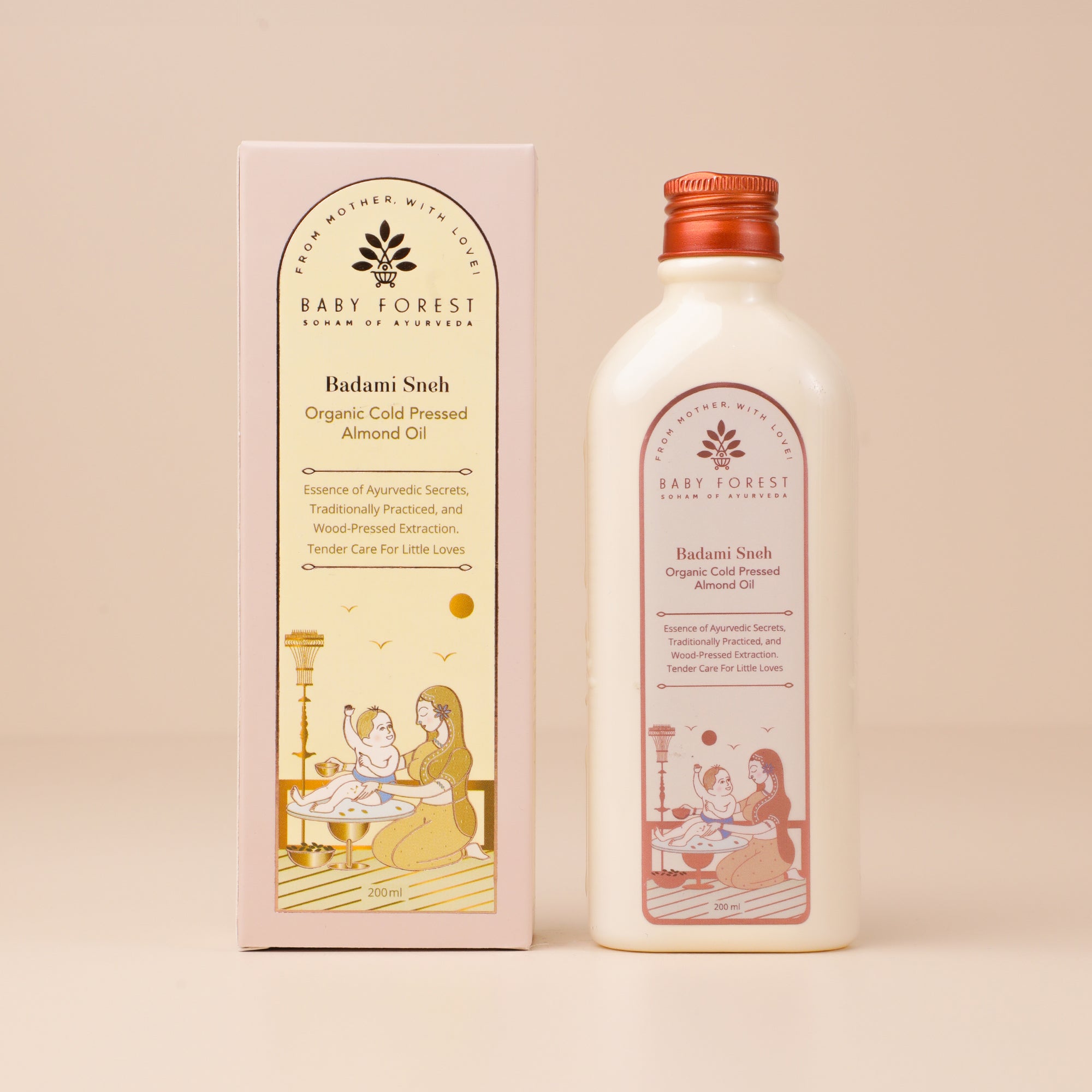 Badami Sneh- Organic Cold Pressed Almond Oil