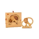 Natkhat Sher Natural Rubber Baby Teether