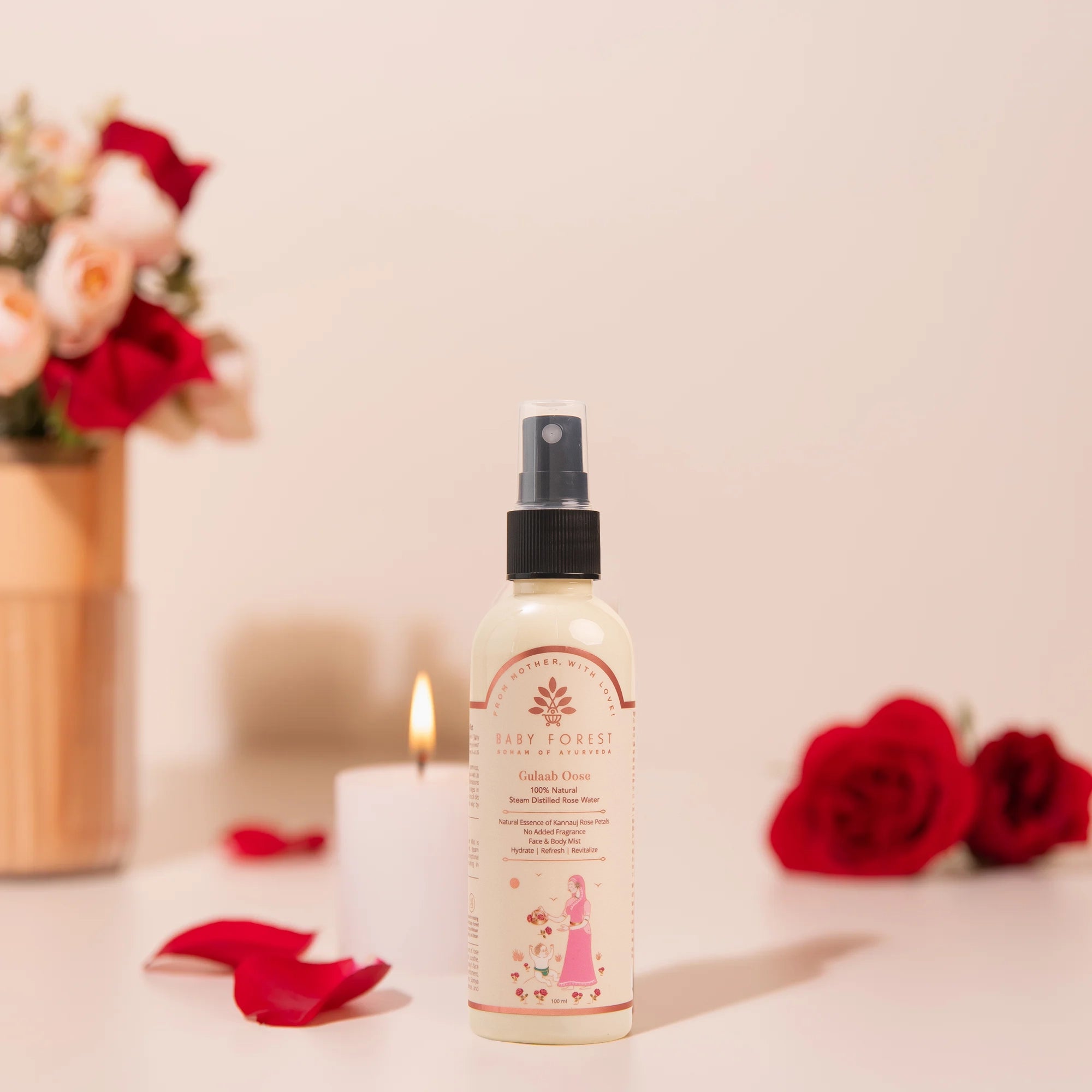 Gulaab Oose - Baby Rose Water Mist