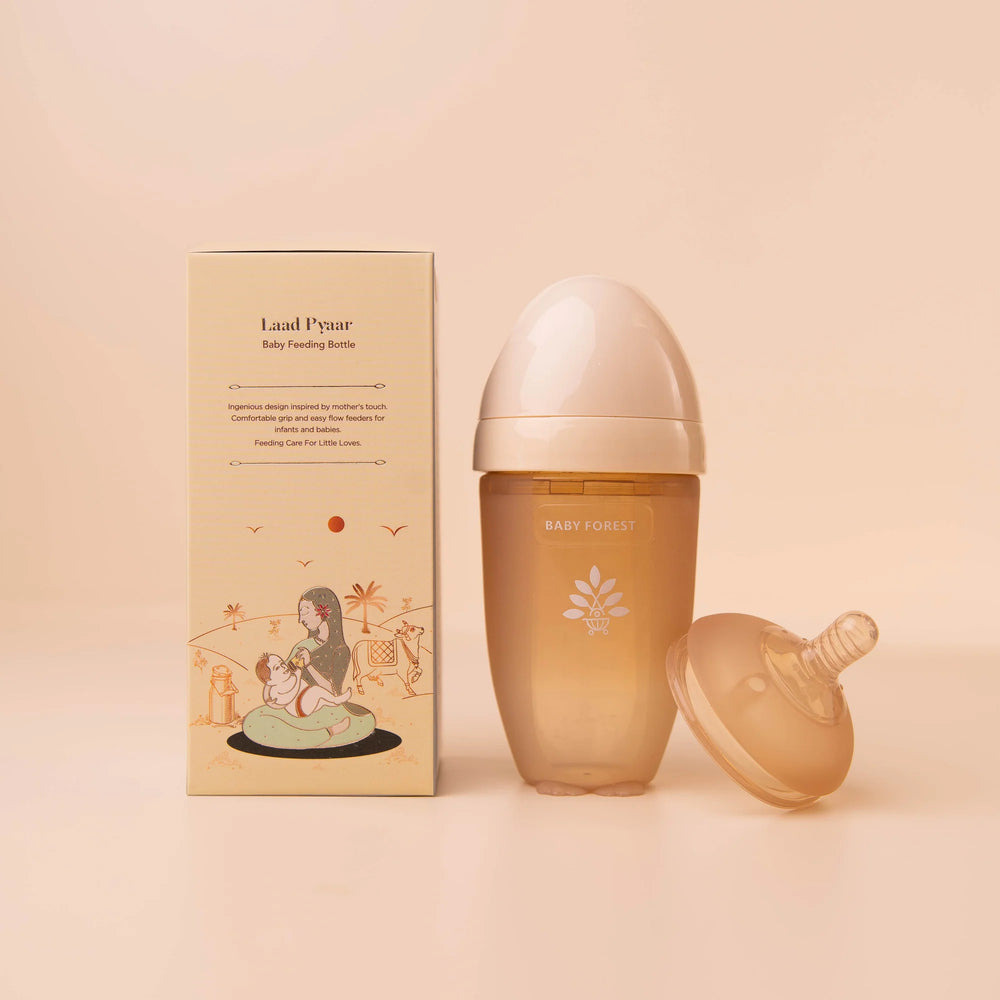 Laad Pyaar Baby Feeding Bottle and Nipple Combo