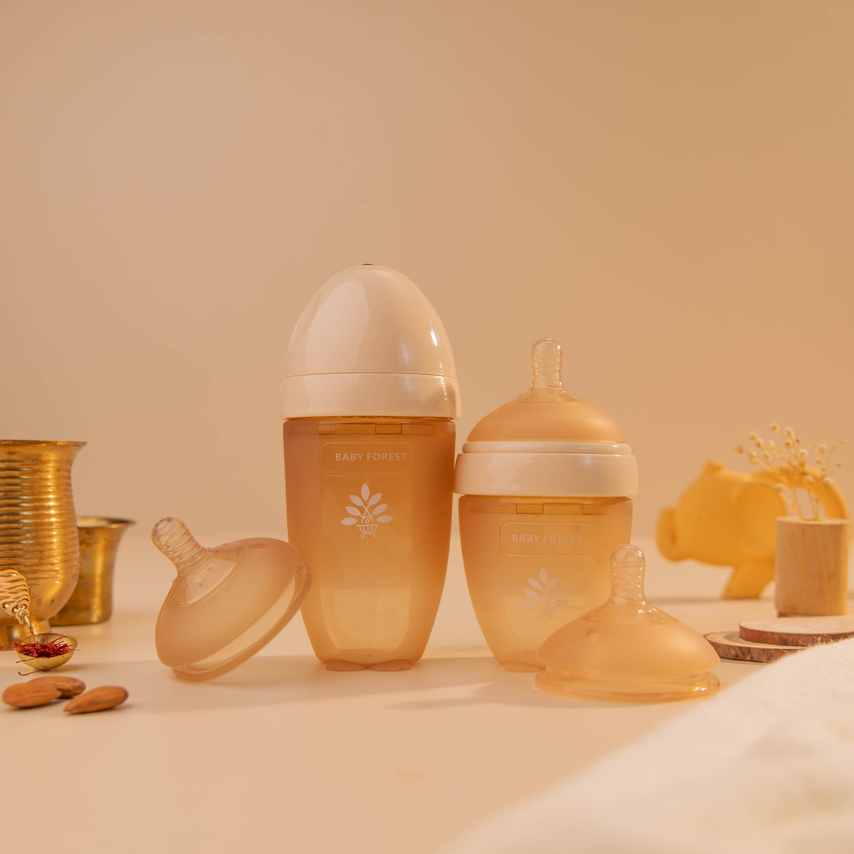 Laad Pyaar Baby Feeding Bottle and Nipple Combo Image 01