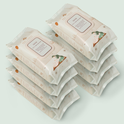 Neer 99.9% Water Baby Wipes (Pack of 8)
