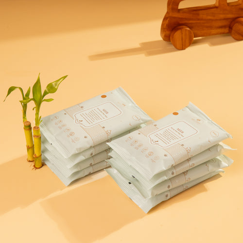 Neer 99.9% Water Baby Wipes Travel Size (Pack of 8)