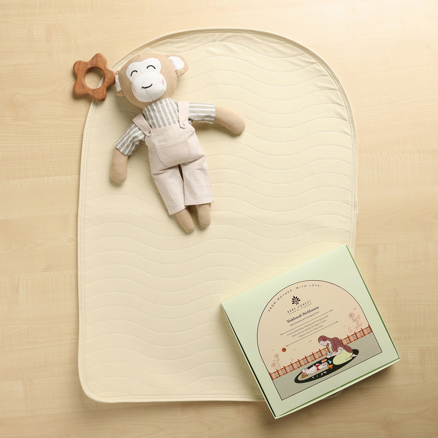 Makhmali Bichhauna - Baby Sleeping and Changing Sheet Image 04