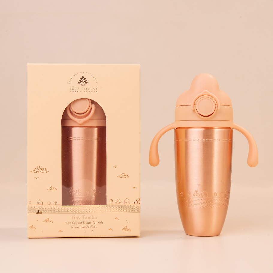 Tiny Tamba Pure Copper Sipper for Kids
