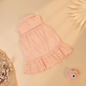Poshaak Schiffli Casual Shirt Dress image2