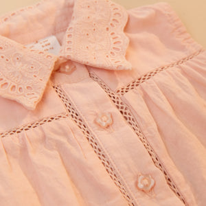 Poshaak Schiffli Casual Shirt Dress image3