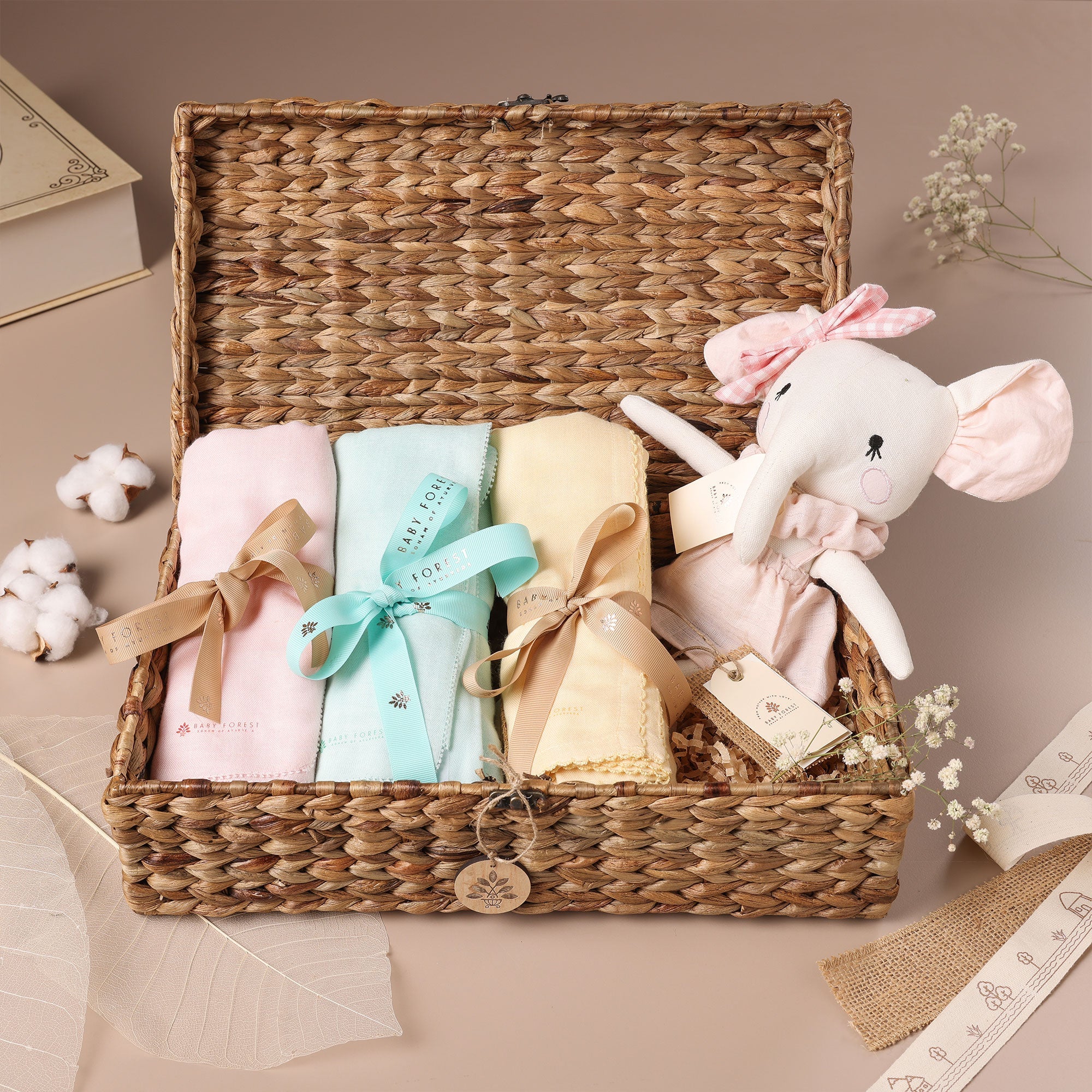 Buy Swaddles for Babies Online Set of 3 Komal Aaran Baby Forest