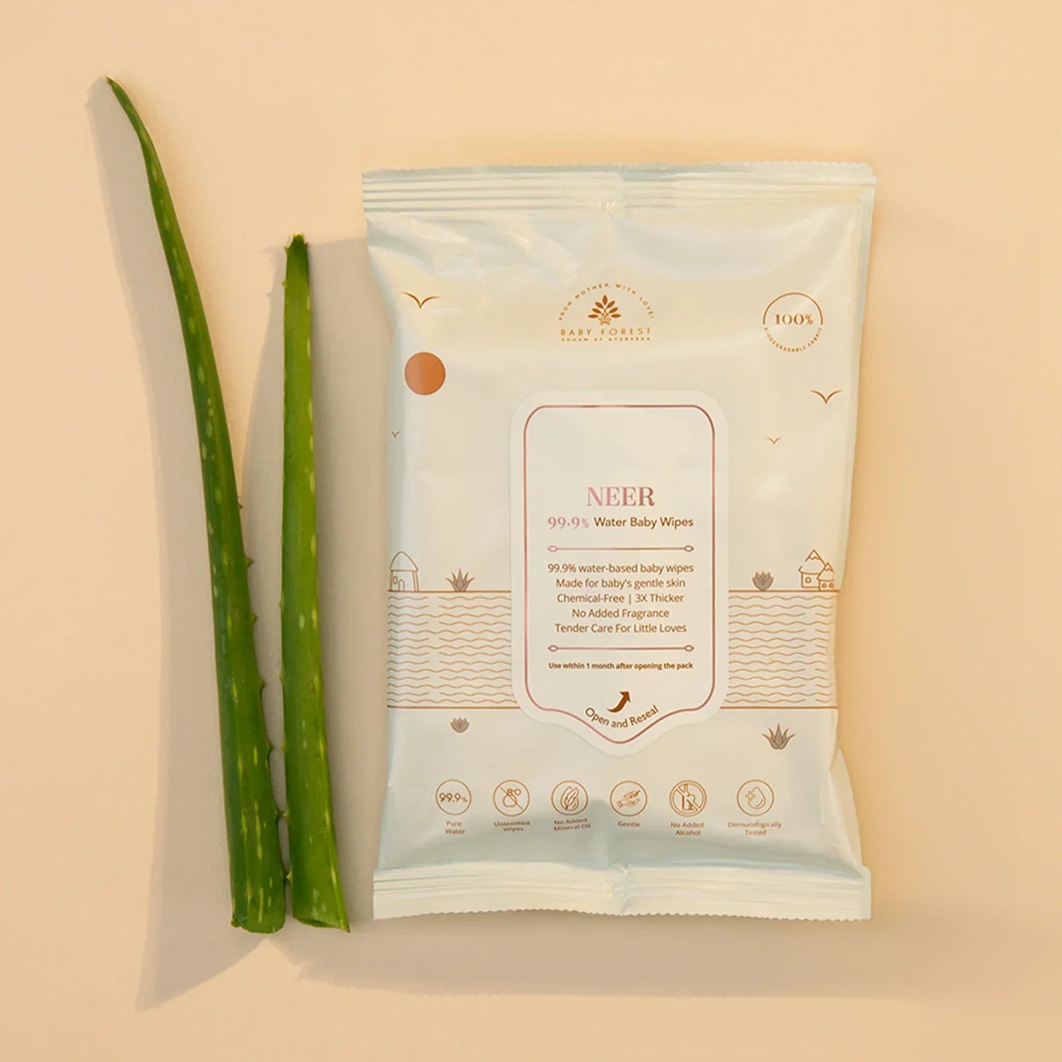 🎁 Neer Baby Wipes (10 piece wipes) Freebie
