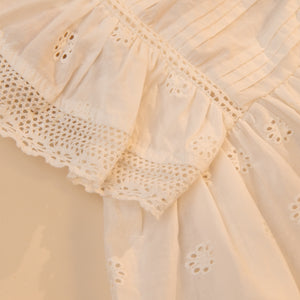 Poshaak Schiffli Lace Baby Girl Dress image-6