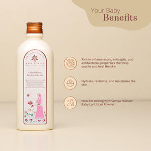 Gulaab Oose - Baby Rose Water Mist Product Features