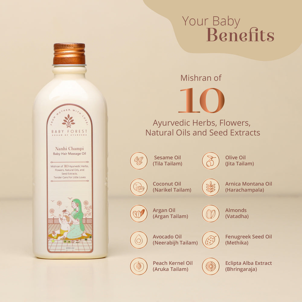Nanhi Champi Baby Hair Massage Oil