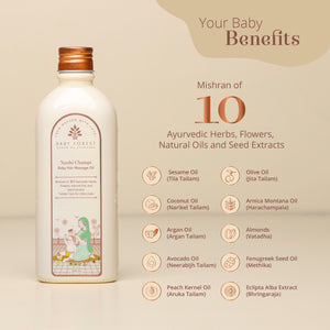 Nanhi Champi Baby Hair Massage Oil Ingredients