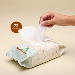 Mulmul Baby Wipes Pack of 4 Image 03