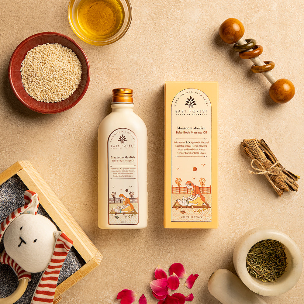 Maasoom Maalish Baby Body Massage Oil