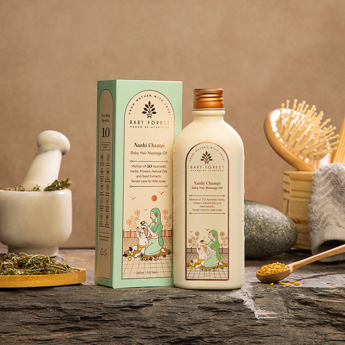 Nanhi Champi Baby Hair Massage Oil Image 01