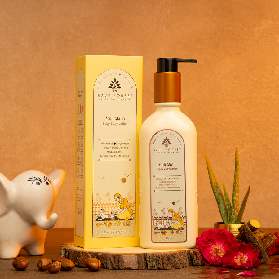 Buy Baby Body Lotion Online Moh Malai Baby Forest