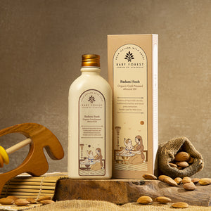 Badami Sneh- Organic Cold Pressed Almond Oil Image 01